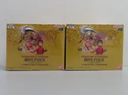 (2) Lot 2023 One Piece English Kingdoms of Intrigue OP-04 Sealed Booster Box - Image 1