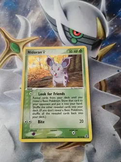 Nidoran - Fire Red & Leaf Green Set 70/112 - 2004 Reverse Holo Pokemon Card - Image 1