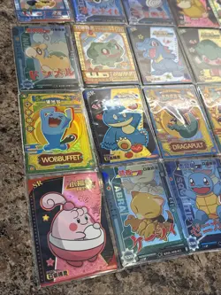 Pokemon Chinese Pocket Eif Baby Claw Machine Card Bundle of 50 Monster Cards - Image 2