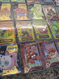 Pokemon Chinese Pocket Eif Baby Claw Machine Card Bundle of 50 Monster Cards - Image 4