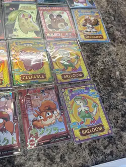 Pokemon Chinese Pocket Eif Baby Claw Machine Card Bundle of 50 Monster Cards - Image 5