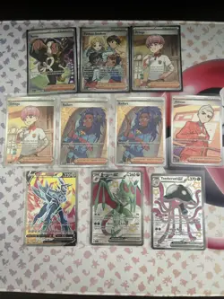 Pokemon Card Trainer Full Art & Pokemon Bundle. 10 cards - All Near Mint - Image 1