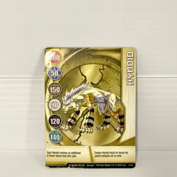 Hyoid 14/48 - Bakugan Battle Brawlers Metal Magnetic Card - Image 1