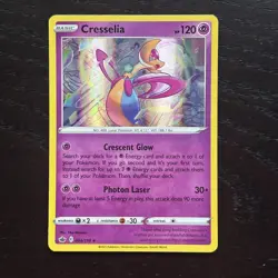 Cresselia 064/198 Pokemon Chilling Reign Sword & Shield Holo Rare Card NM - Image 1