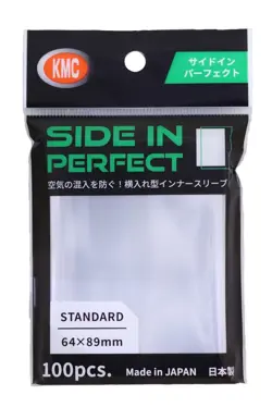 New KMC Side In Perfect Standard Deck Shield Card Sleeves Pokemon TCG Magic MTG - Image 1