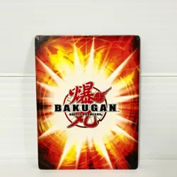 Tuskor 16/48 - Bakugan Battle Brawlers Metal Magnetic Card - Image 2