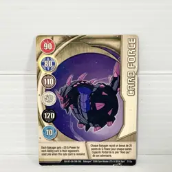Card Force 2/15a - Bakugan Battle Brawlers Metal Magnetic Card - Image 1