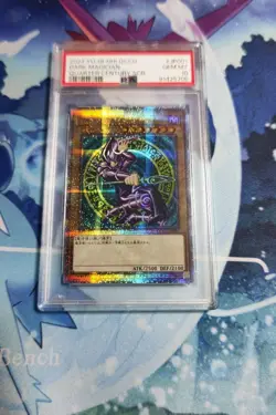 YuGiOh PSA10 Dark Magician 25th Quarter Century Secret Rare QC Card - Image 1