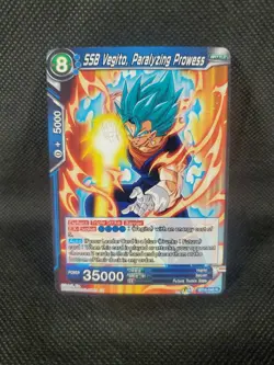 SSB Vegito Paralyzing Prowess BT10-045 R Bandai Dragon Ball Super Card Game TCG - Image 1