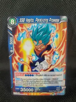 SSB Vegito Paralyzing Prowess BT10-045 R Bandai Dragon Ball Super Card Game TCG - Image 2