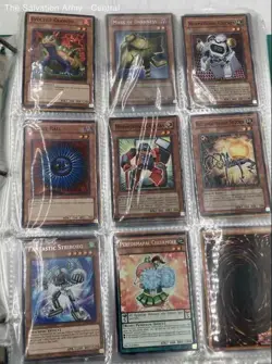 Multicolor Yu-Gi-Oh! TCG Standard Trading Cards Mixed Lot In Binder - Image 5