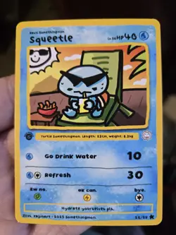 Bulbasaur Somethingmon Fan Art Card - Image 1