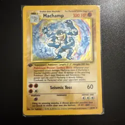Pokemon Card: Machamp 008/102 Deck Exclusives Holo 1st Edition Sealed in Package - Image 1