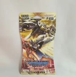 Digimon Card Game Special Booster Ver 2.5 12-Card Pack BT 19-20 Factory Sealed - Image 1