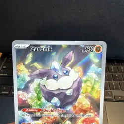 Pokemon TCG Carbink 242/217 Ascended Heroes Illustration Rare NM Card - Image 3