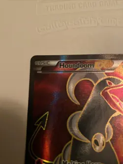 Pokemon TCG Houndoom EX Full Art Holo Ultra Rare Card 153/162 XY Breakthrough - Image 3