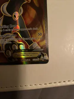 Pokemon TCG Houndoom EX Full Art Holo Ultra Rare Card 153/162 XY Breakthrough - Image 5