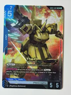 Gundam The-0 - Gundam Card Game LR GD03-002 - Image 1