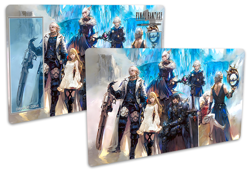No.506 Final Fantasy Playmat Alphinaud​ Alisaie Thancred Y’shtola FF Card Mat - Image 1
