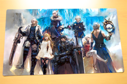 No.506 Final Fantasy Playmat Alphinaud​ Alisaie Thancred Y’shtola FF Card Mat - Image 3