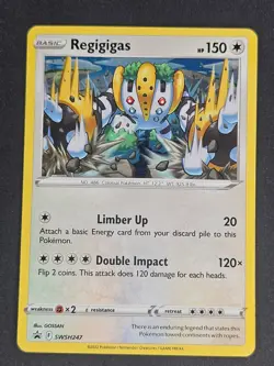 Regigigas - (Cosmos Holo) Holo Promo SWSH: Sword & Shield Promo Cards SWSH247 NM - Image 1