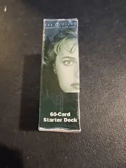 1996 Fox The X-Files Card Game 60-Card Sealed Starter Deck - Image 4