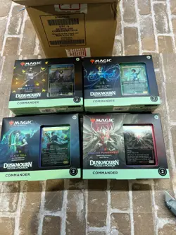 Magic The Gathering Duskmourn House of Horror Commander Deck Set of 4 New Sealed - Image 3