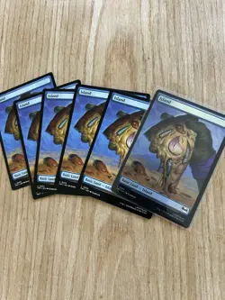 Mtg Tmnt Pizza Lands Island 1 Foil 5 Regular - Image 1