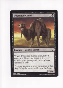 2017 VINTAGE MAGIC THE GATHERING MTG WRETCHED CAMEL (#1) (X) - Image 1