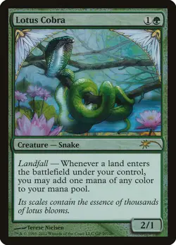 Lotus Cobra (Grand Prix) [Grand Prix Promos] Magic MTG - Image 1