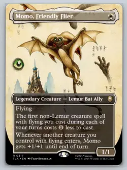 Momo, Friendly Flier (Borderless) Avatar: The Last Airbender Regular - Image 1