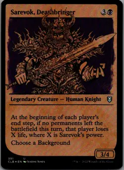 Sarevok, Deathbringer (Showcase) U Commander Legends: Battle for Baldur's Gate F - Image 1