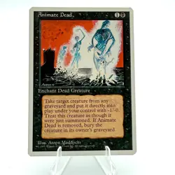 MTG Animate Dead Core Set 4th Edition Regular - Image 1