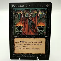 Magic The Gathering Ice Age Dark Ritual Regular LP - Image 1