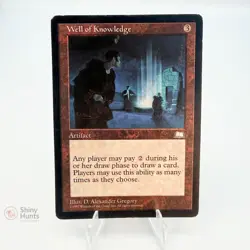 Magic The Gathering Well of Knowledge Weatherlight Regular MP - Image 1