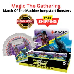 MTG Magic MOM March Of The Machine Jumpstart Booster Box 18 Packs 360 Cards - Image 1