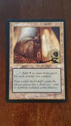 Cabal Coffers Torment EX/LP #139 MTG Magic the Gathering Land Uncommon - Image 3