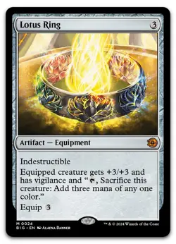 Lotus Ring #24 (NM) Thunder Junction BIG Magic MTG - Image 1