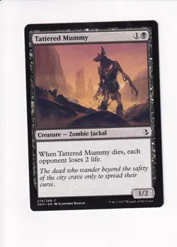 2017 VINTAGE MAGIC THE GATHERING MTG TATTERED MUMMY (X) - Image 1