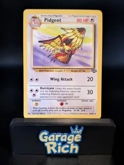 Pidgeot Non Holo 24/64 - Rare Jungle Unlimited Pokemon TCG LP+ - Image 1