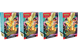 4 x Pokemon TCG Mega Evolution-Ascended Heroes Booster Bundles (6 Packs) PRESALE - Image 1
