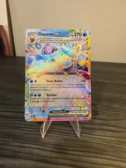 Pokemon TCG SV-Prismatic Evolutions Glaceon EX #26/131 Double Rare - Image 1