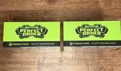 Pokemon TCG Perfect Order Pokemon Center Elite Trainer Box ETB x 2 (2 BOXES) - Image 5