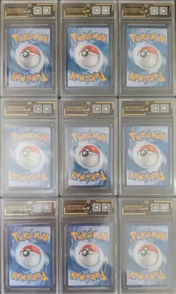 Lot of 9 OCD 10 Pristine Pokemon CHN Cards - Mewtwo ex, Quaxly, Blastoise V GL15 - Image 2