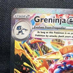 2024 Pokemon Twilight Masquerade Greninja ex #214/167 - Image 3