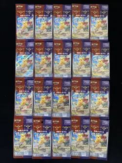 2025 Pokemon TCG S-CHN Scarlet & Violet PROMO Pikachu Sealed Packs Lot*20 PC46 - Image 1