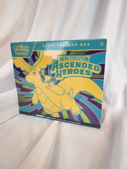 Mega Evolutions Asended Heros Etb Pokemon Tcg New - Image 1