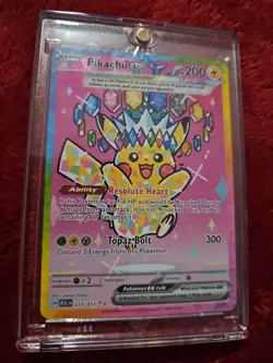 Pokemon TCG Pikachu ex 277/217 Ascended Heroes Special Illustration Rare NM - Image 1