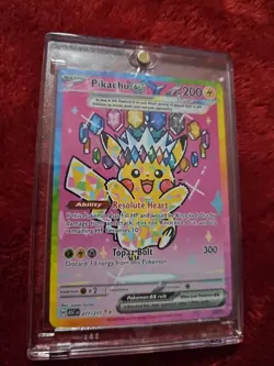 Pokemon TCG Pikachu ex 277/217 Ascended Heroes Special Illustration Rare NM - Image 2