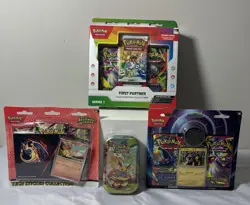 Pokemon TCG Lot of 4 Items 1st Partner, Ascended Hero’s, Prismatic and Mega - Image 2